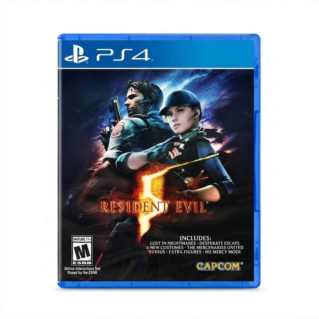 تصویر Resident Evil 5 (رزیدنت اویل ۵) — PS4 نو