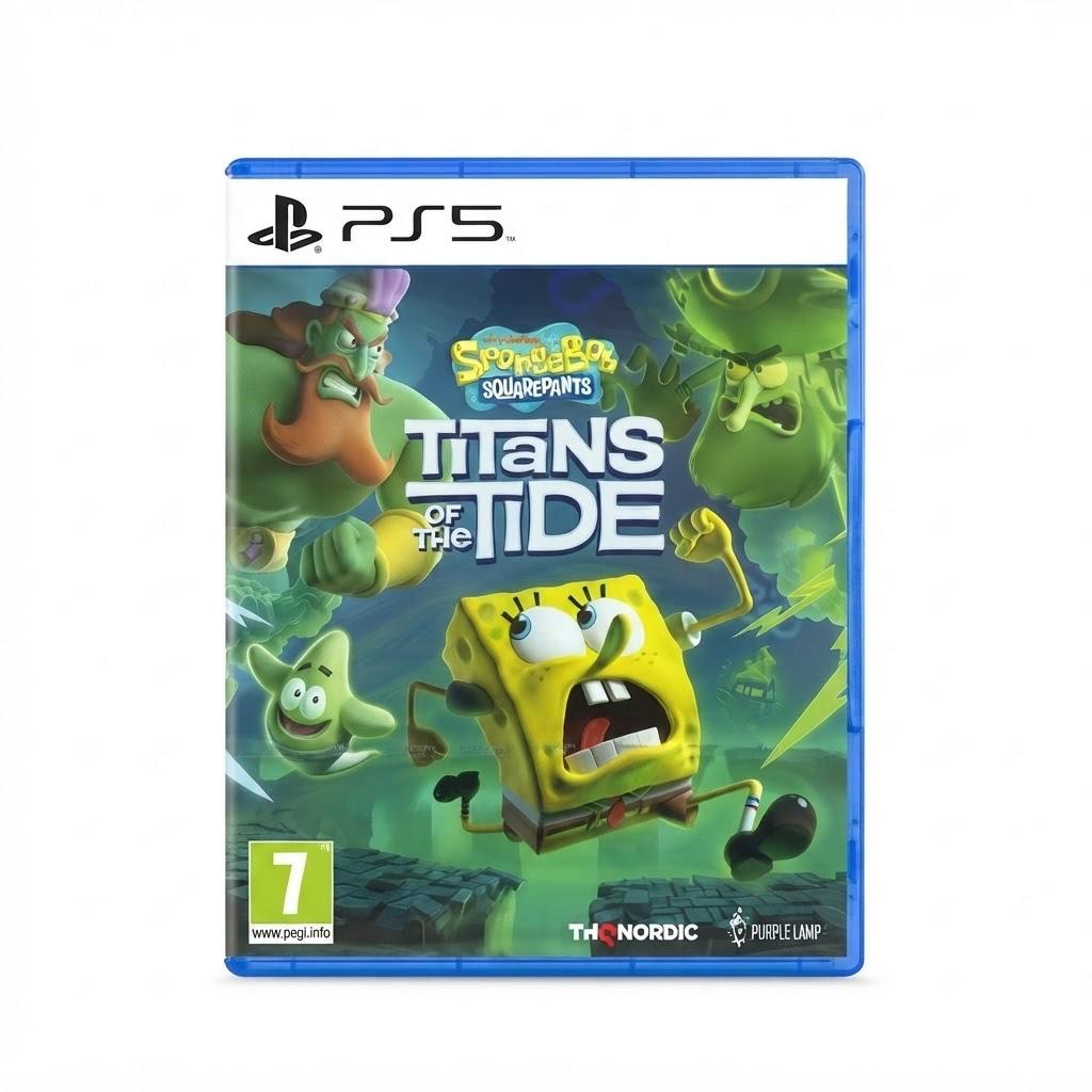 تصویر SpongeBob SquarePants: Titans of the Tide (باب‌اسفنجی: تایتانز آو د تاید) — PS5 نو
