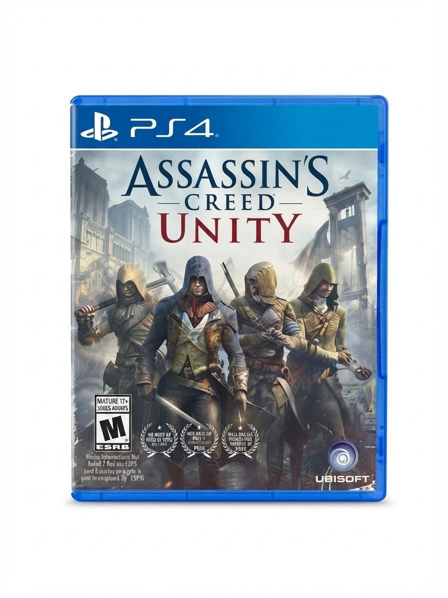 تصویر Assassin's Creed Unity (بازی اساسینز کرید یونیتی برای پلی‌استیشن ۴) — PS4 کارکرده