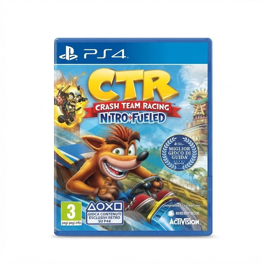 تصویر Crash Team Racing Nitro-Fueled (کرش تیم ریسینگ ) — PS4 نو