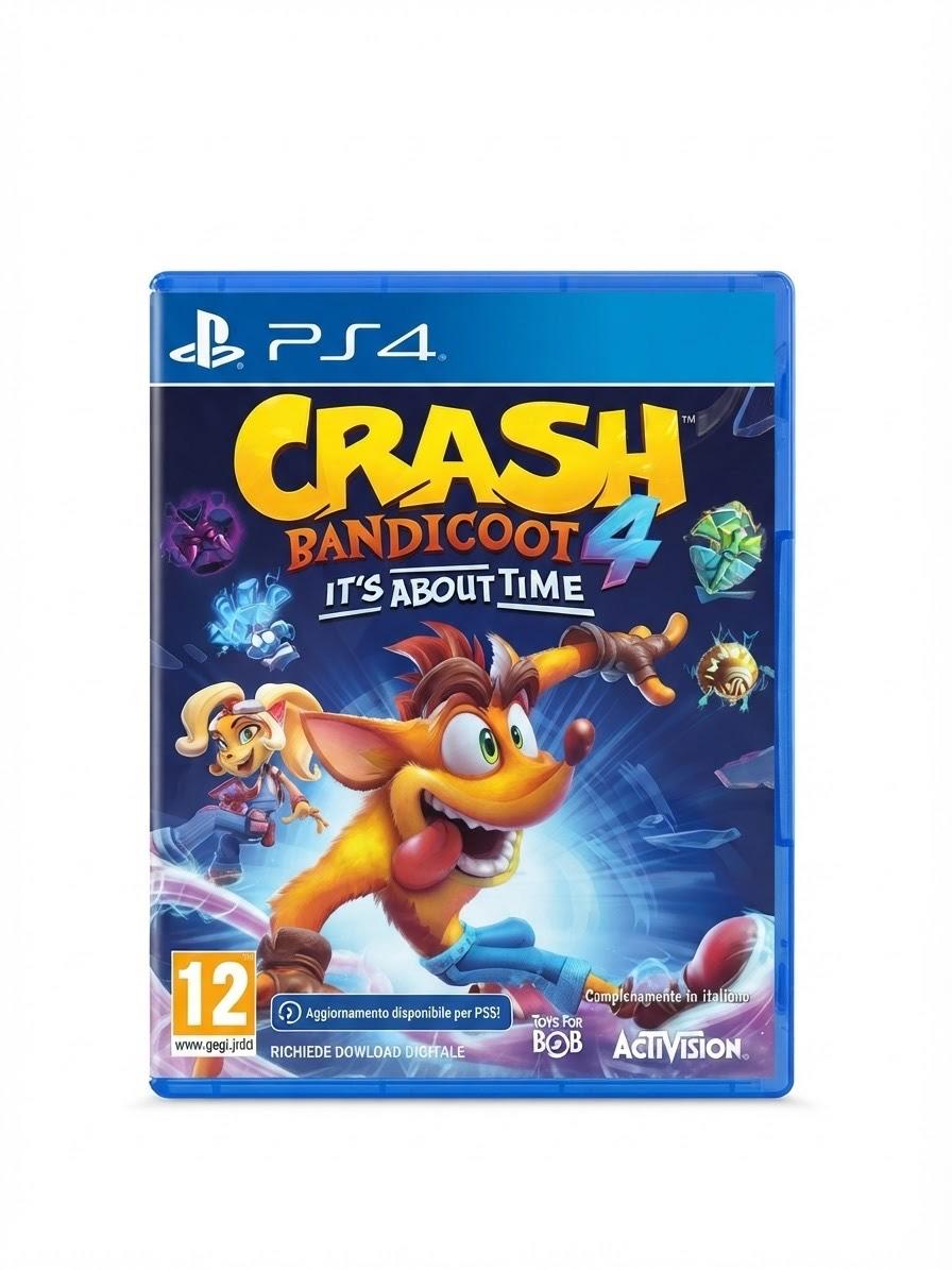 تصویر Crash Bandicoot 4: It's About Time (کرش بندیکوت ۴) — PS4 نو