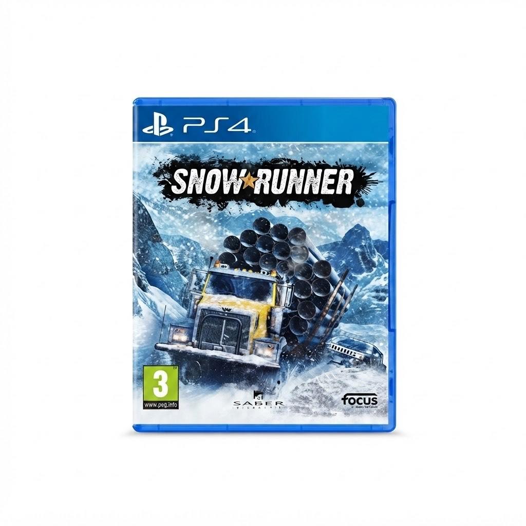 تصویر SnowRunner (بازی اسنو رانر برای پلیاستیشن ۴) — PS4 کارکرده