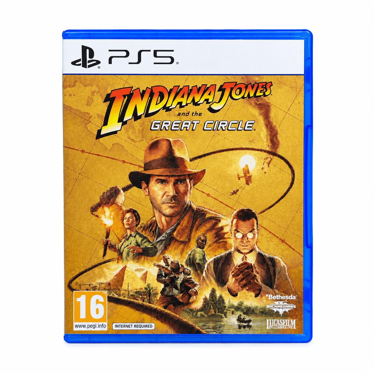 تصویر Indiana Jones and the Great Circle (بازی ایندیانا جونز و دایره بزرگ برای پلیاستیشن ۵) — PS5 در حد نو